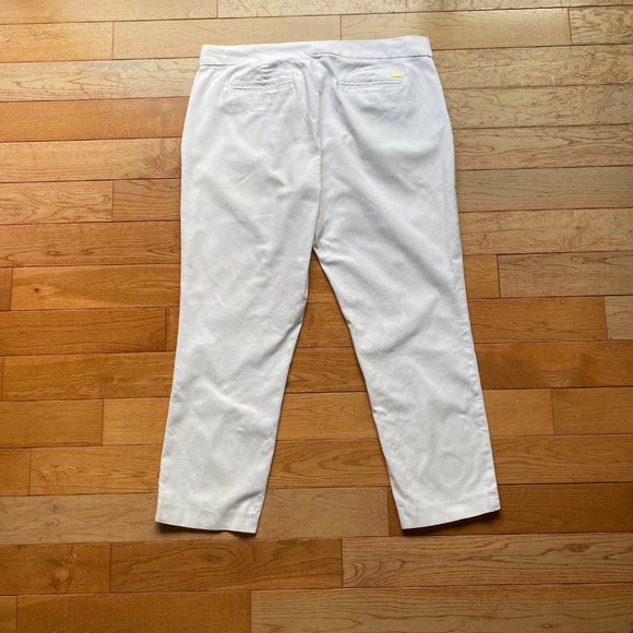Tommy Hilfiger White Cotton Pants - Picture 4 of 12